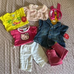 Build a bear clothes lot bundle